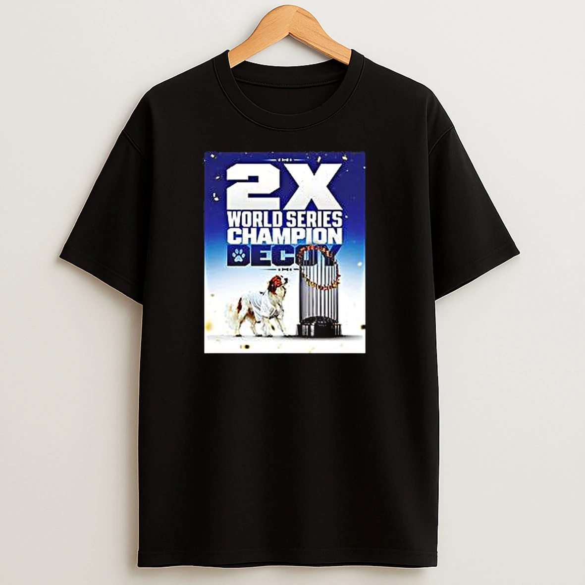 Funny Dodgers 2x World Series Champion Decoy T Shirts