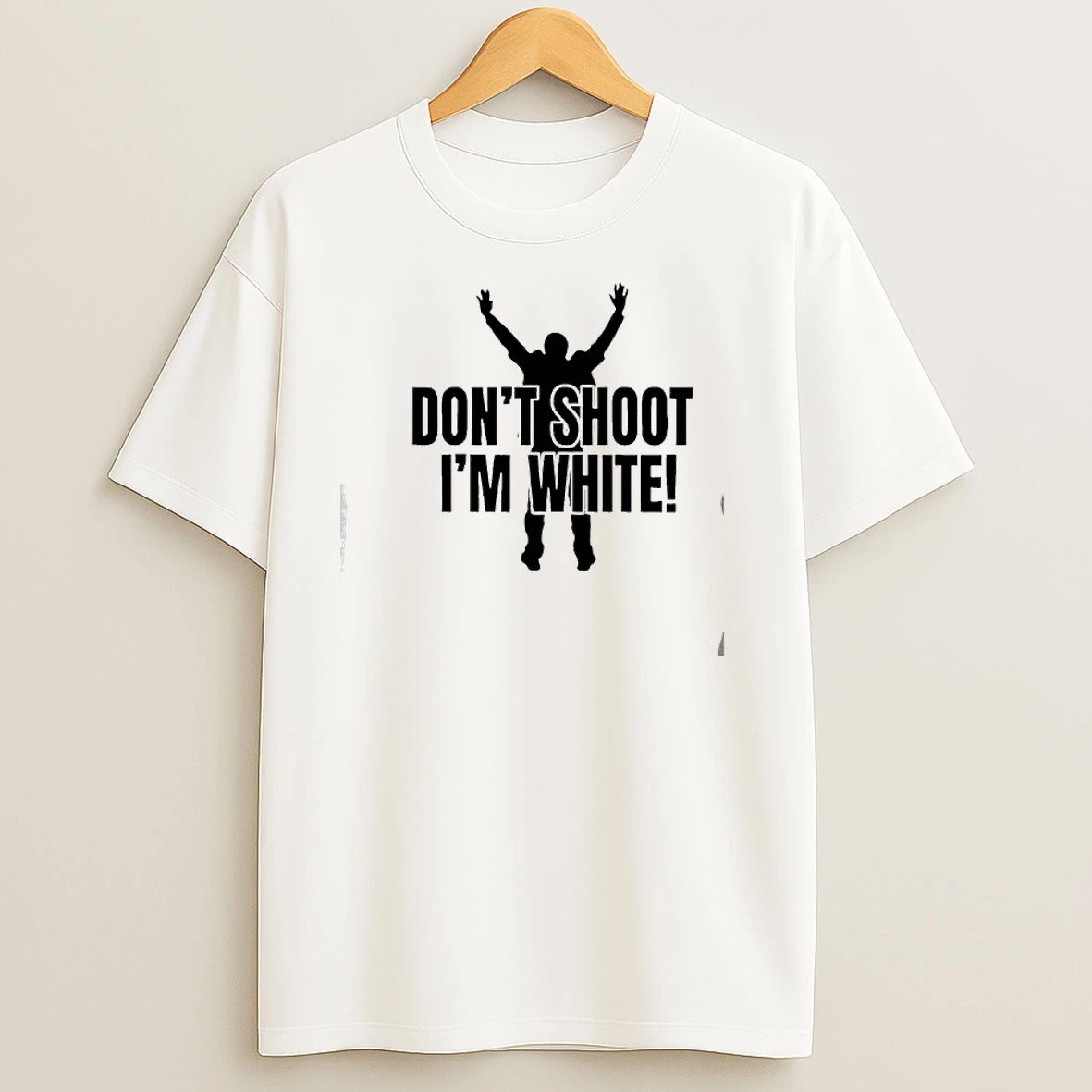 Funny Dont Shoot Im White T Shirts