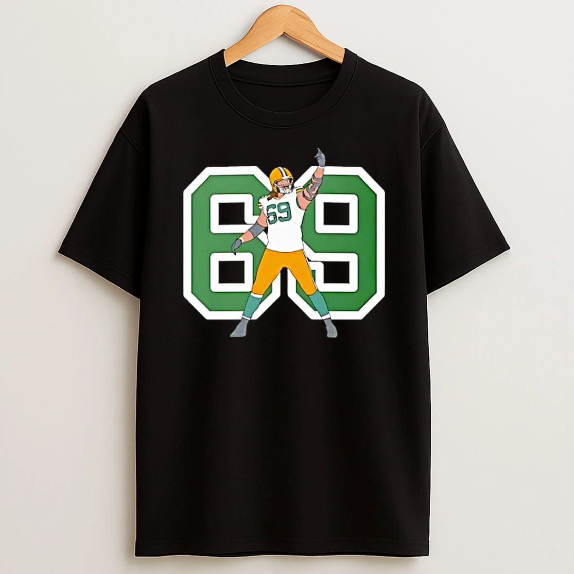 Funny Finger Bakh 69 Green Bay Packers Shirts