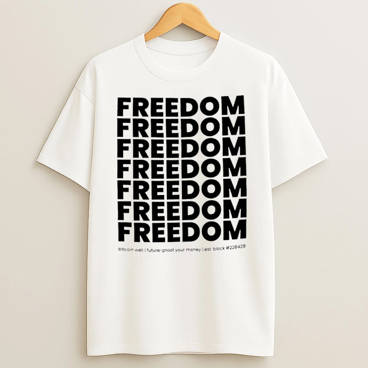 Funny Freedom Bitcoin Well Repeat Shirts