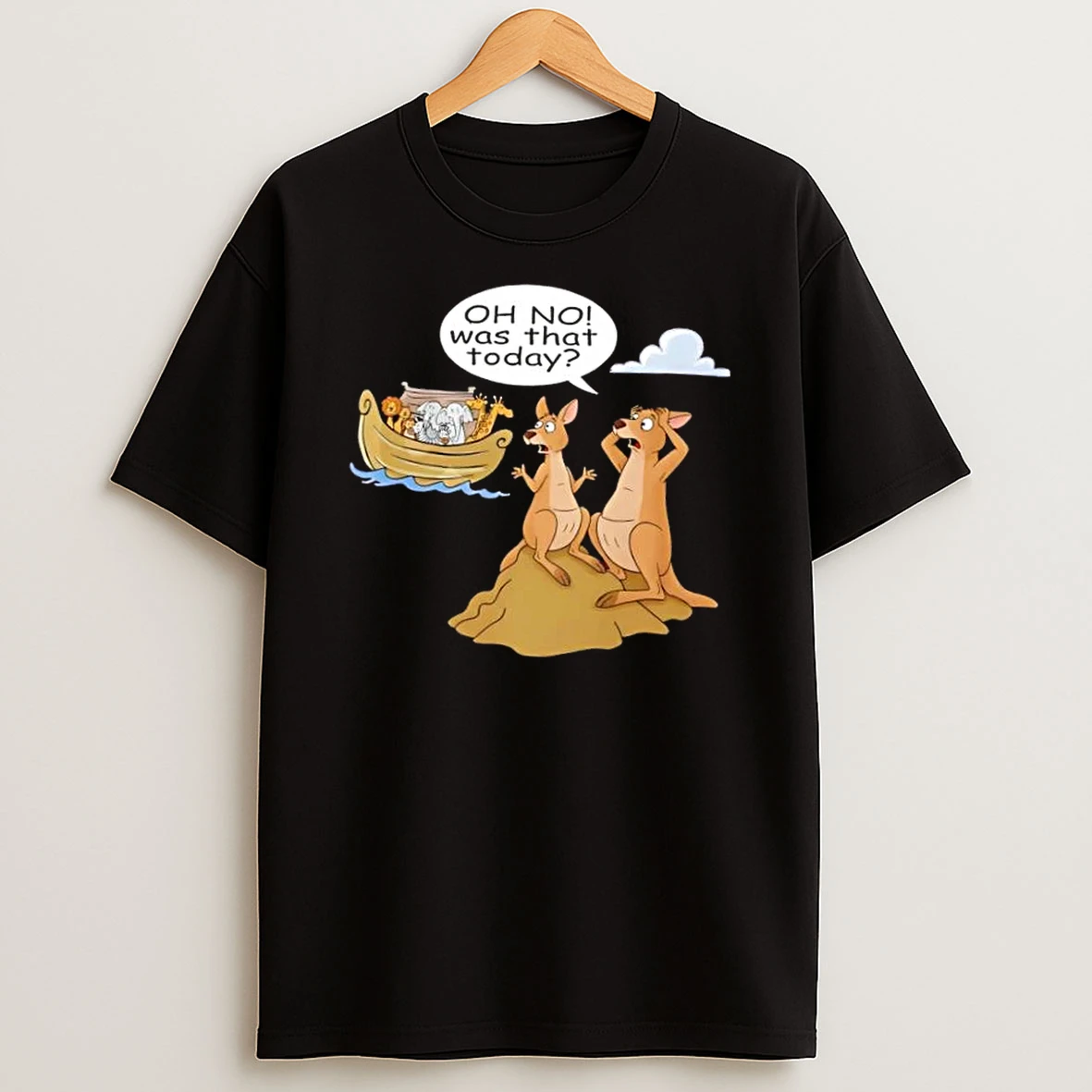 Funny Kangaroo Noahs Ark Missed It Shirts