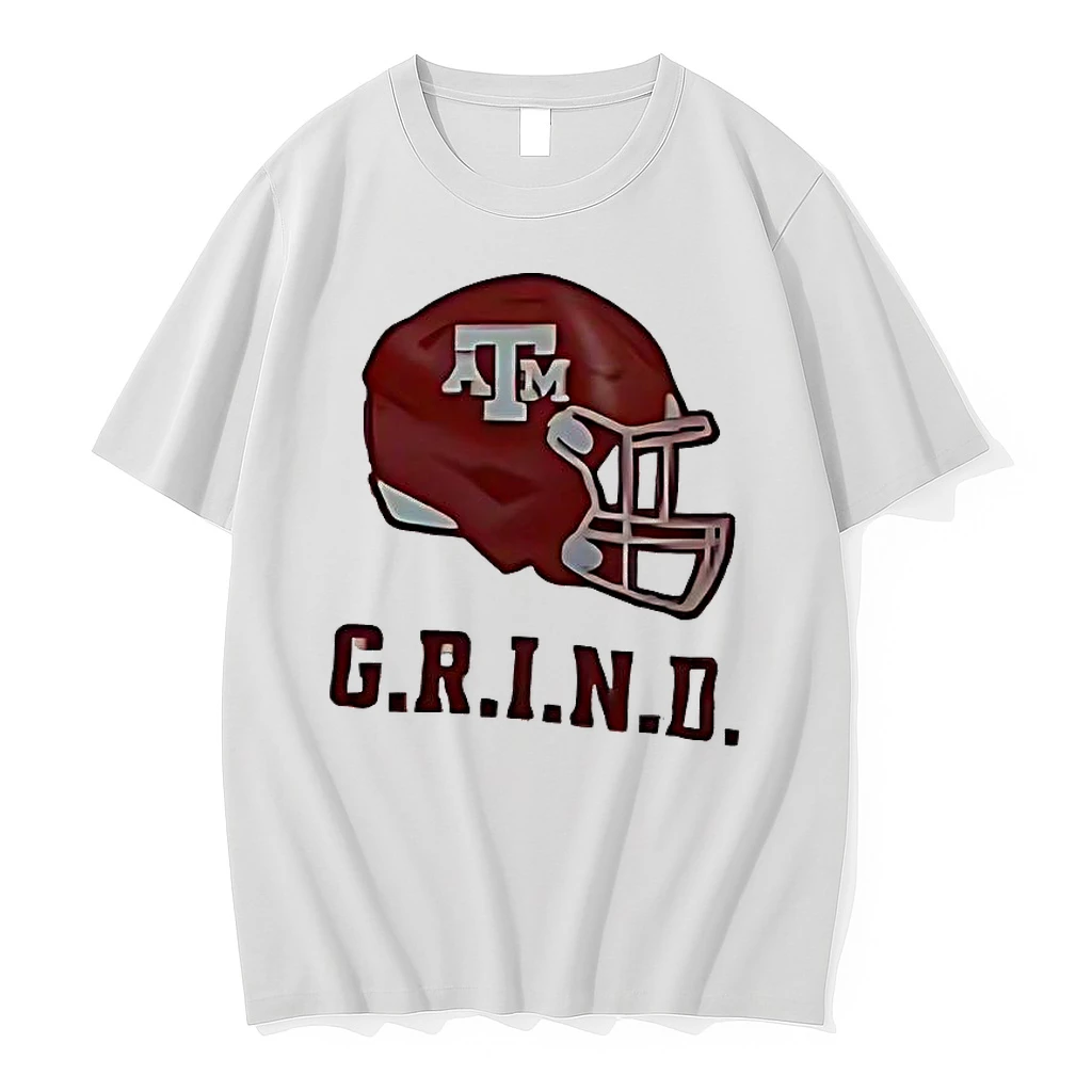 G R I N D Texas Am Aggies Football Helmet Shirts
