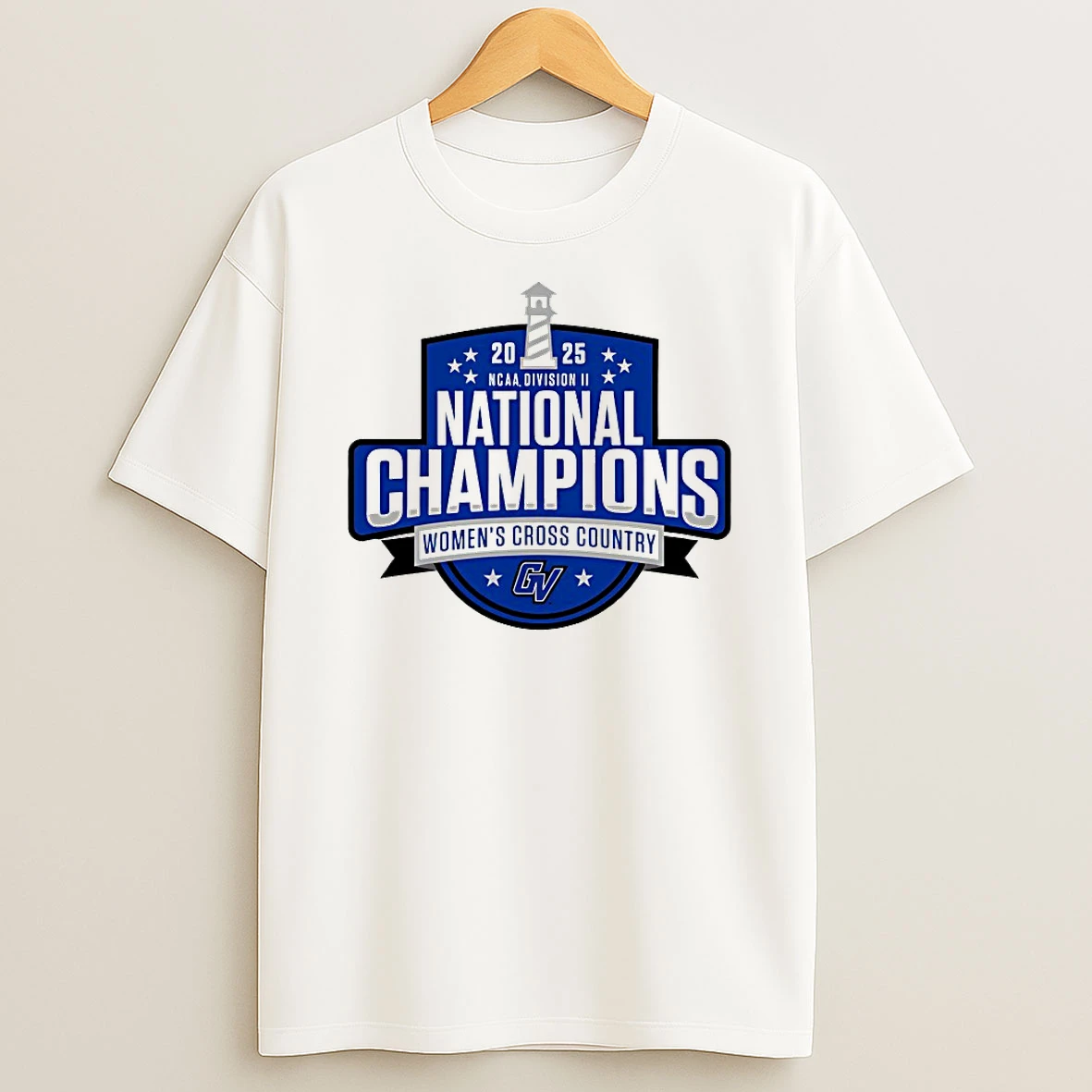 Gvsu 2025 Ncaa Division Ii National Champions Womens Cross Country Shirts