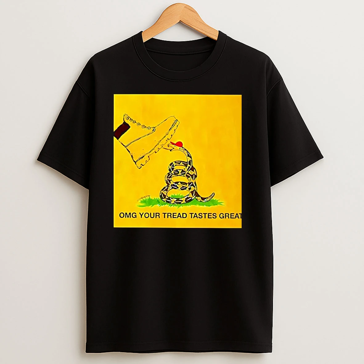 Gadsden Flag Omg Your Tread Tastes Great Christmas T Shirts