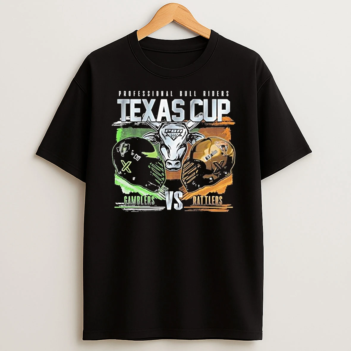 Gamblers Vs Rattlers 2025 Pbr Texas Cup Rivalry Shirts