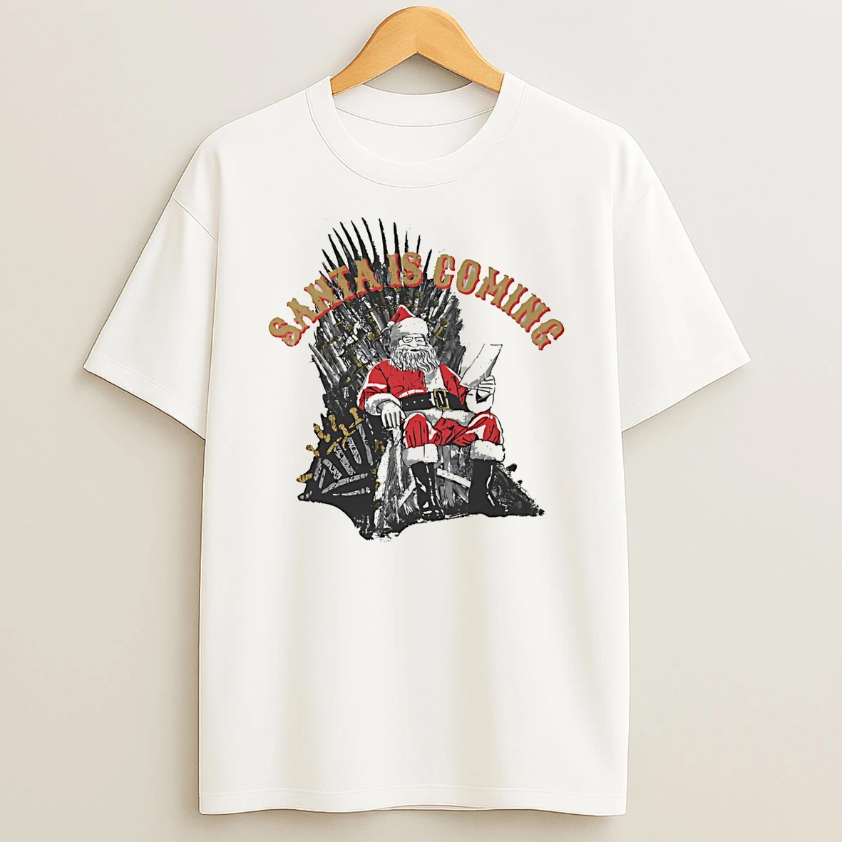 Game Of Thrones Santa Is Coming Christmas Shirts