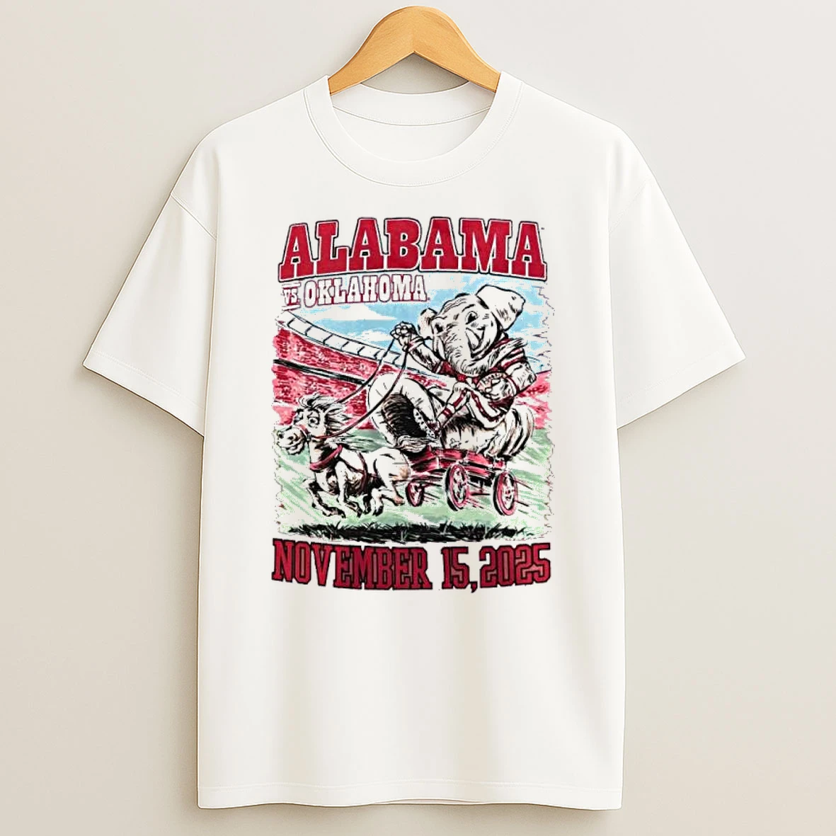 Gameday Alabama Vs Oklahoma 2025 Rivalry Shirts