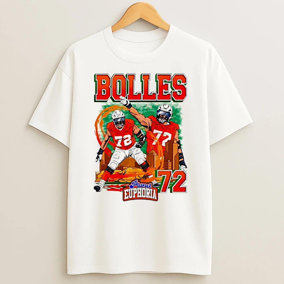 Garett Bolles Denver Broncos Football City Graphic Shirts