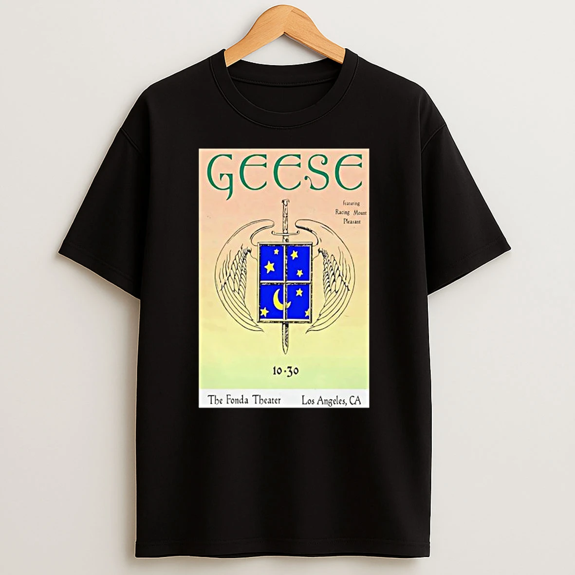 Geese The Fonda Theater Los Angeles Ca Oct 30 2025 Shirts