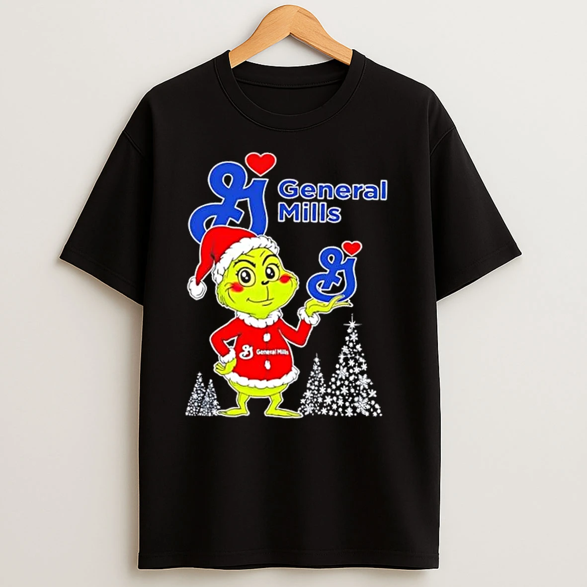 General Mills And Grinchmas Christmas Tree T Shirts