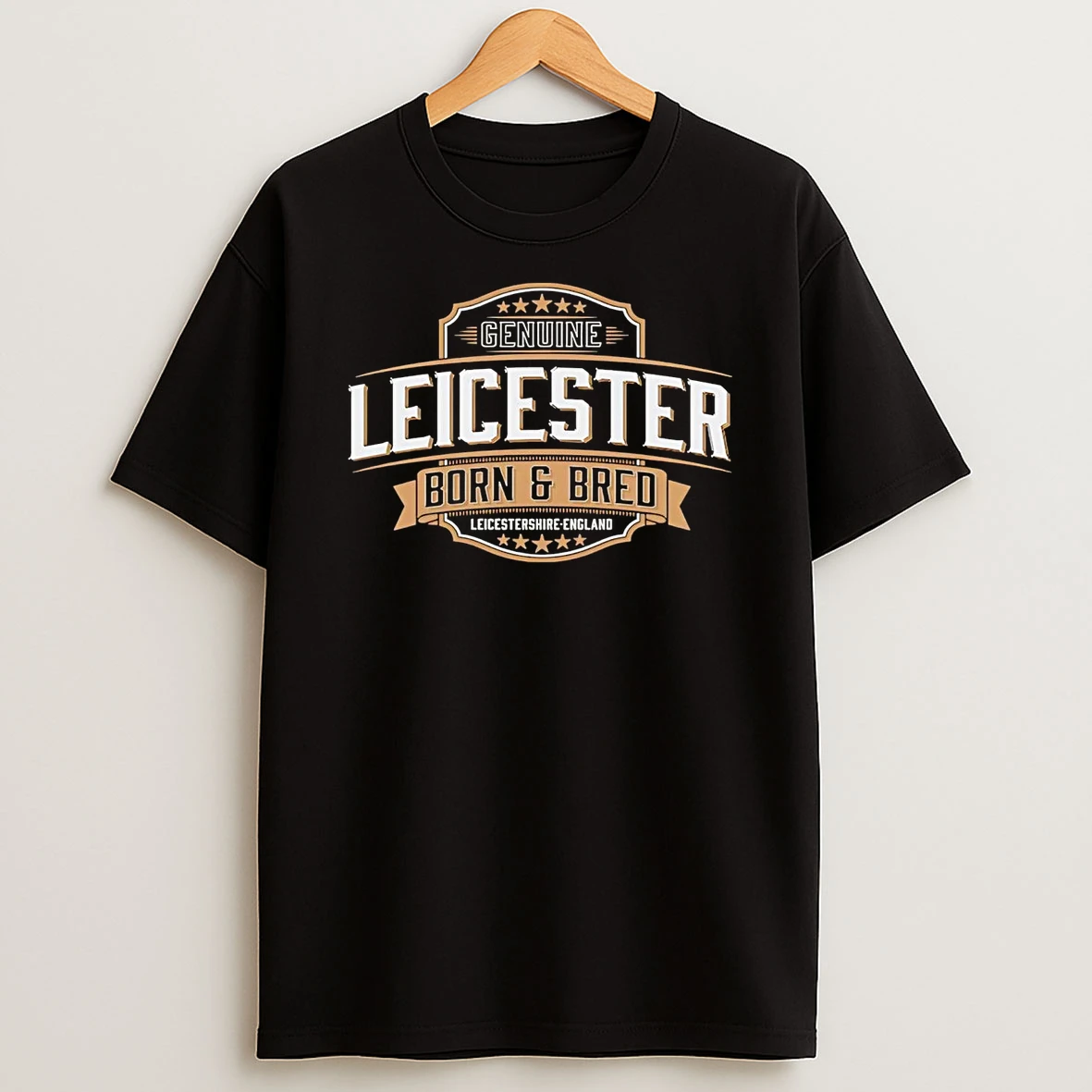 Genuine Leicester Born And Bred Shirts