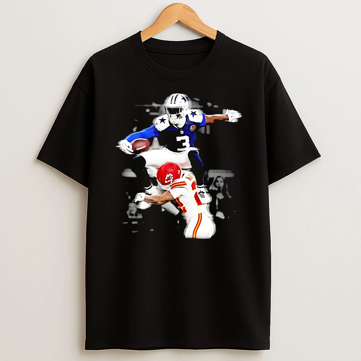 George Pickens Hurdle Trent Mcduffie Kc Chiefs Shirts