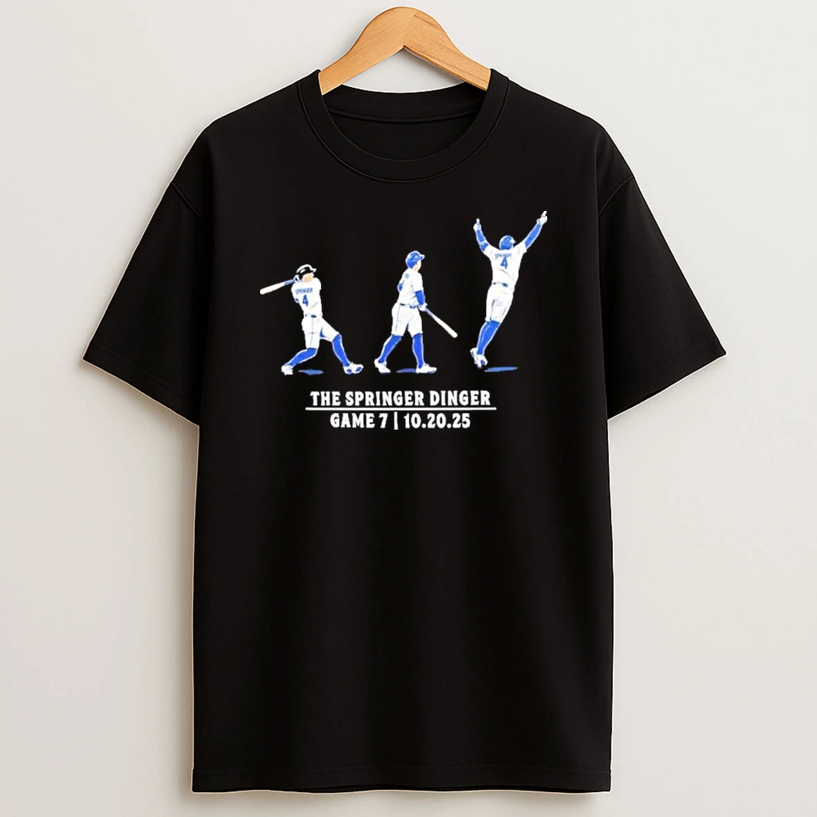 George Springer Toronto Blue Jays The Game Seven Springer Dinger Shirts