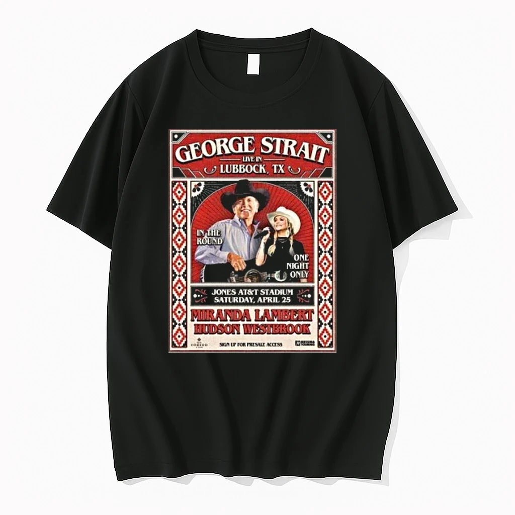 George Strait Live In Lubbock Texas At Jones Att Stadium On April 25 2026 Shirts