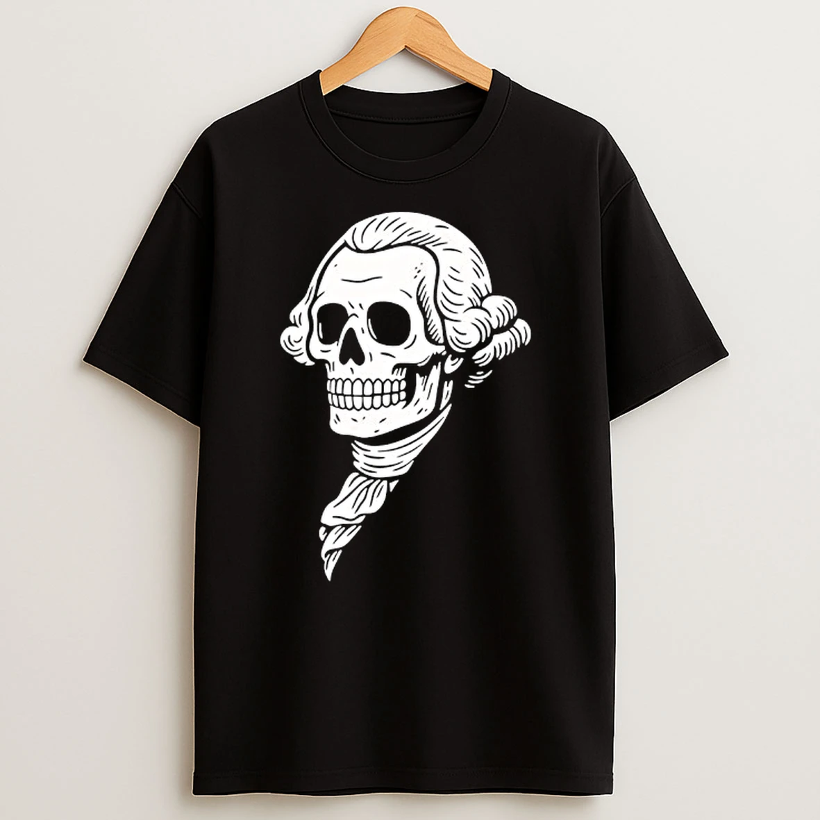 George Washington Skull Usa Patriotic Shirts