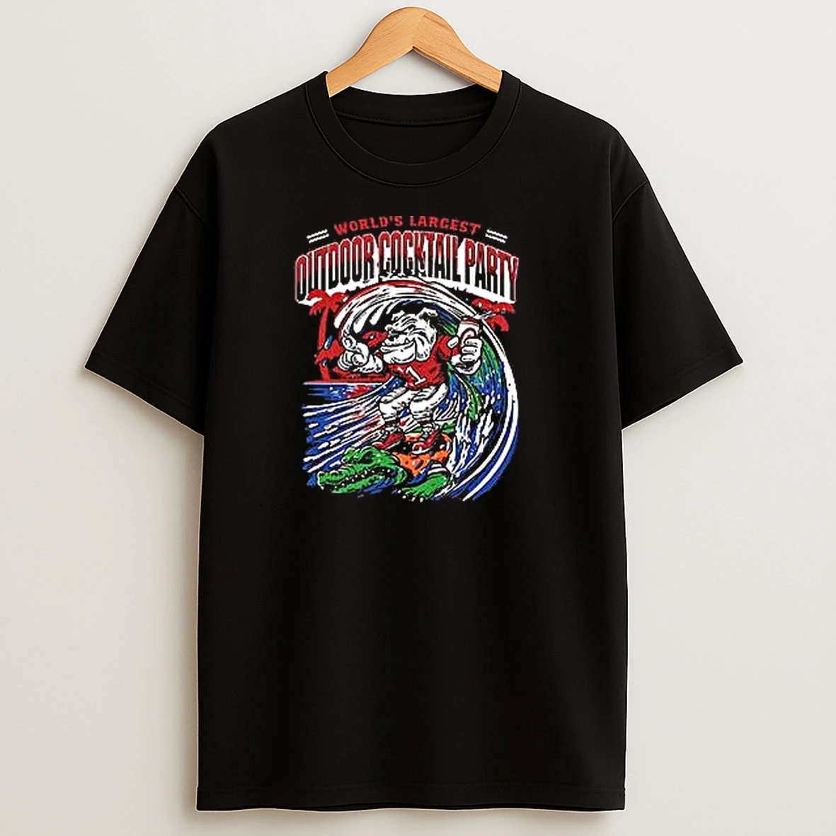 Georgia Bulldogs Worlds Largest Outdoor Cocktail Party T Shirts