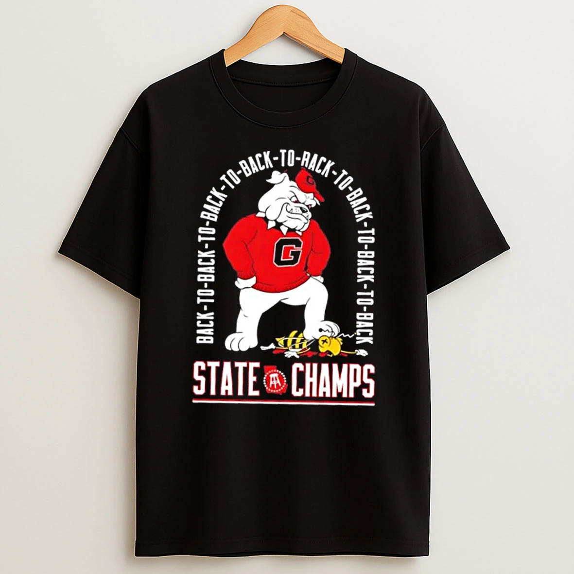 Georgia Bulldogs Beat Georgia Tech Yellow Jackets 2025 Ms Always Little Bro Shirts