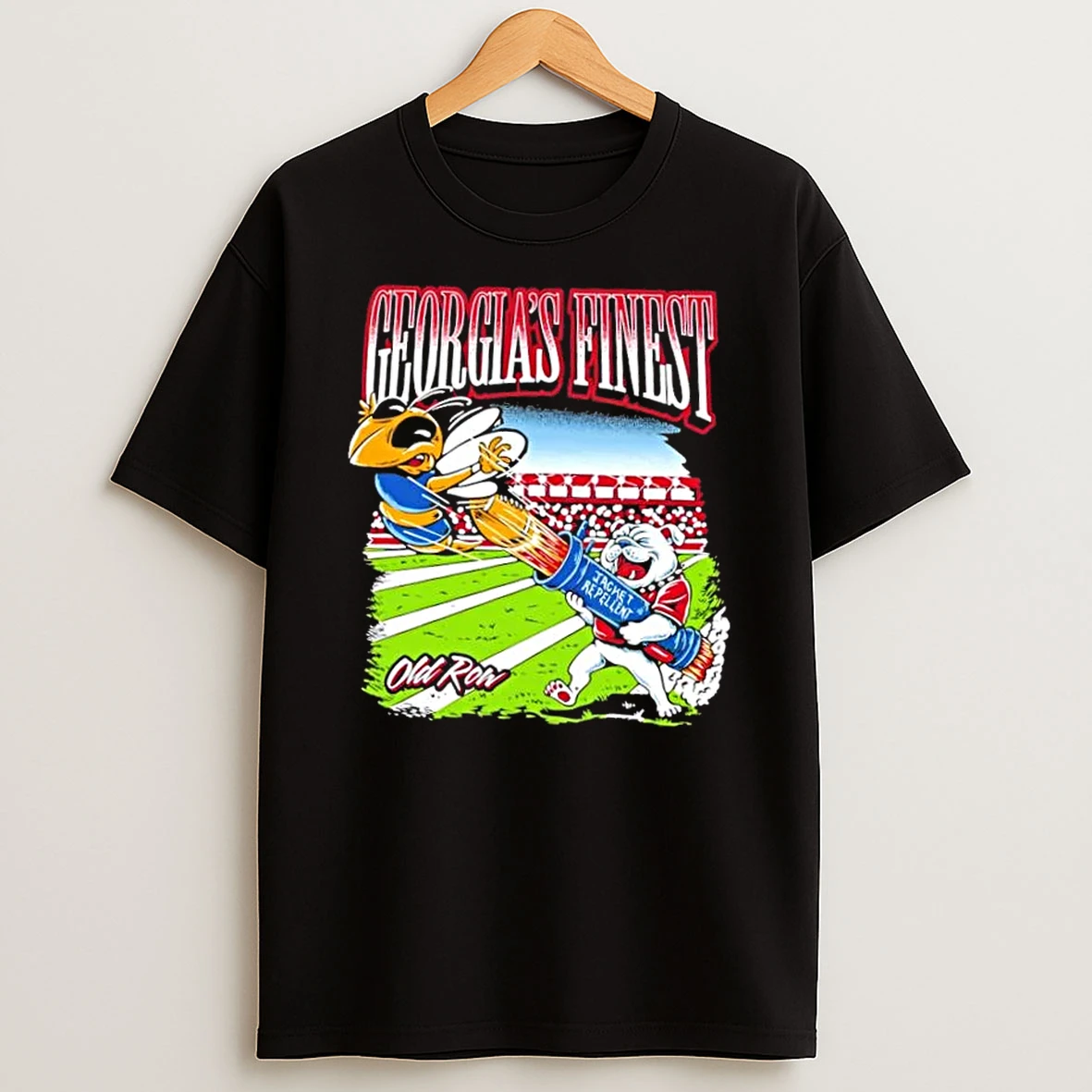 Georgia Bulldogs Beat Georgia Tech Yellow Jackets Gas Finest Dawg Shirts