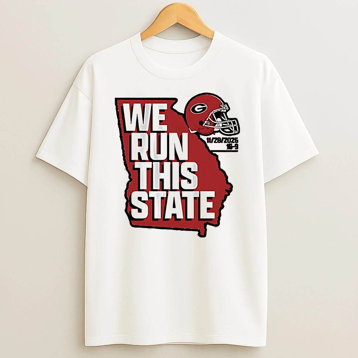 Georgia Bulldogs We Run This State 2025 Shirts