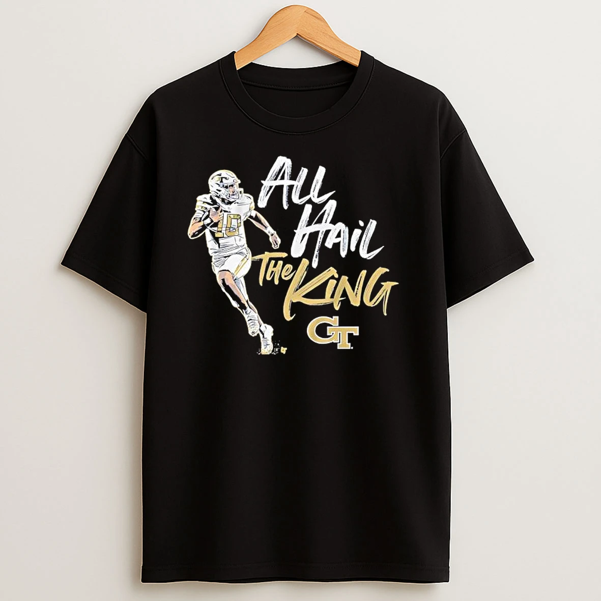 Georgia Tech Football All Hail Haynes King T Shirts
