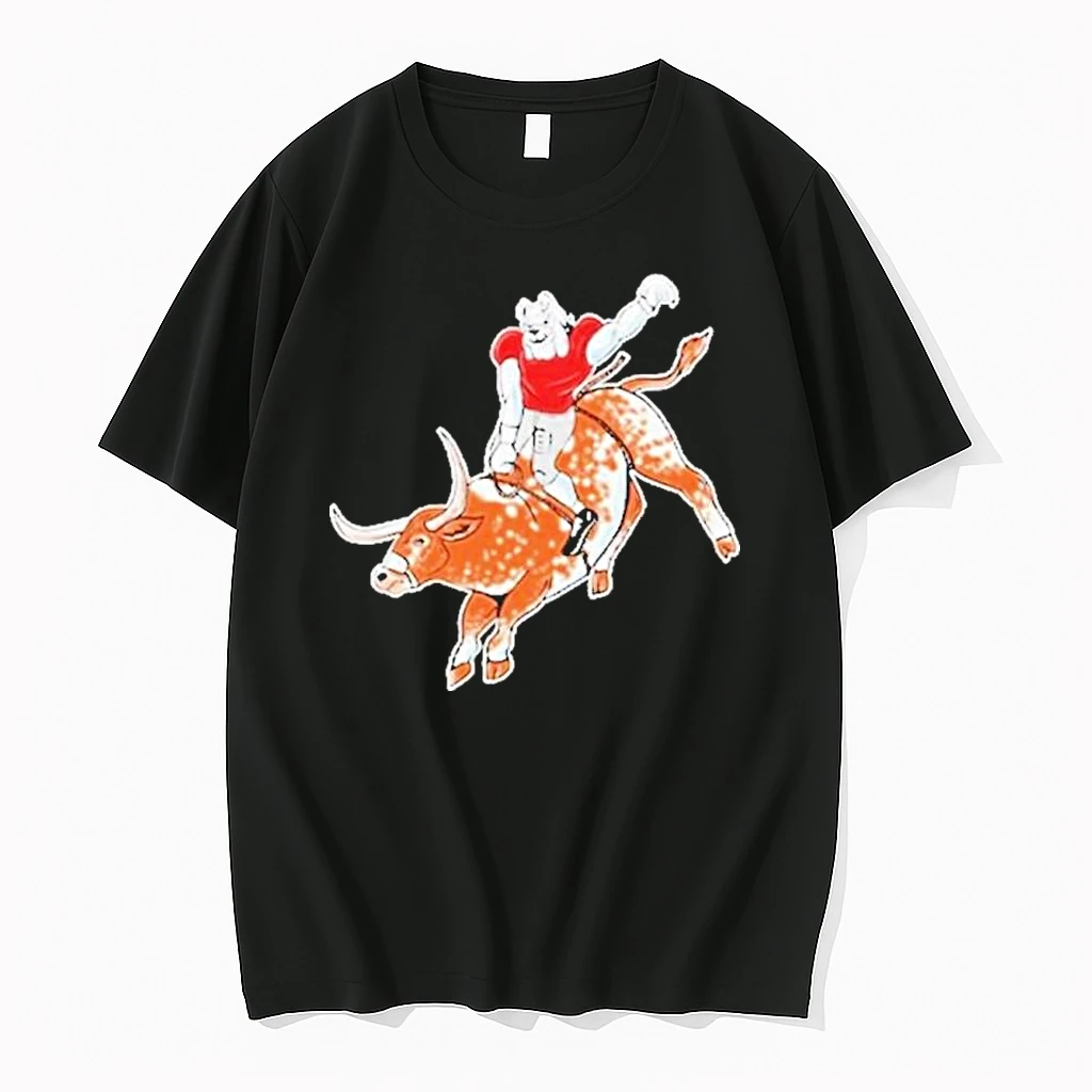 Georgia Vs Texas 2025 Ga Horns Down Mascot Shirts