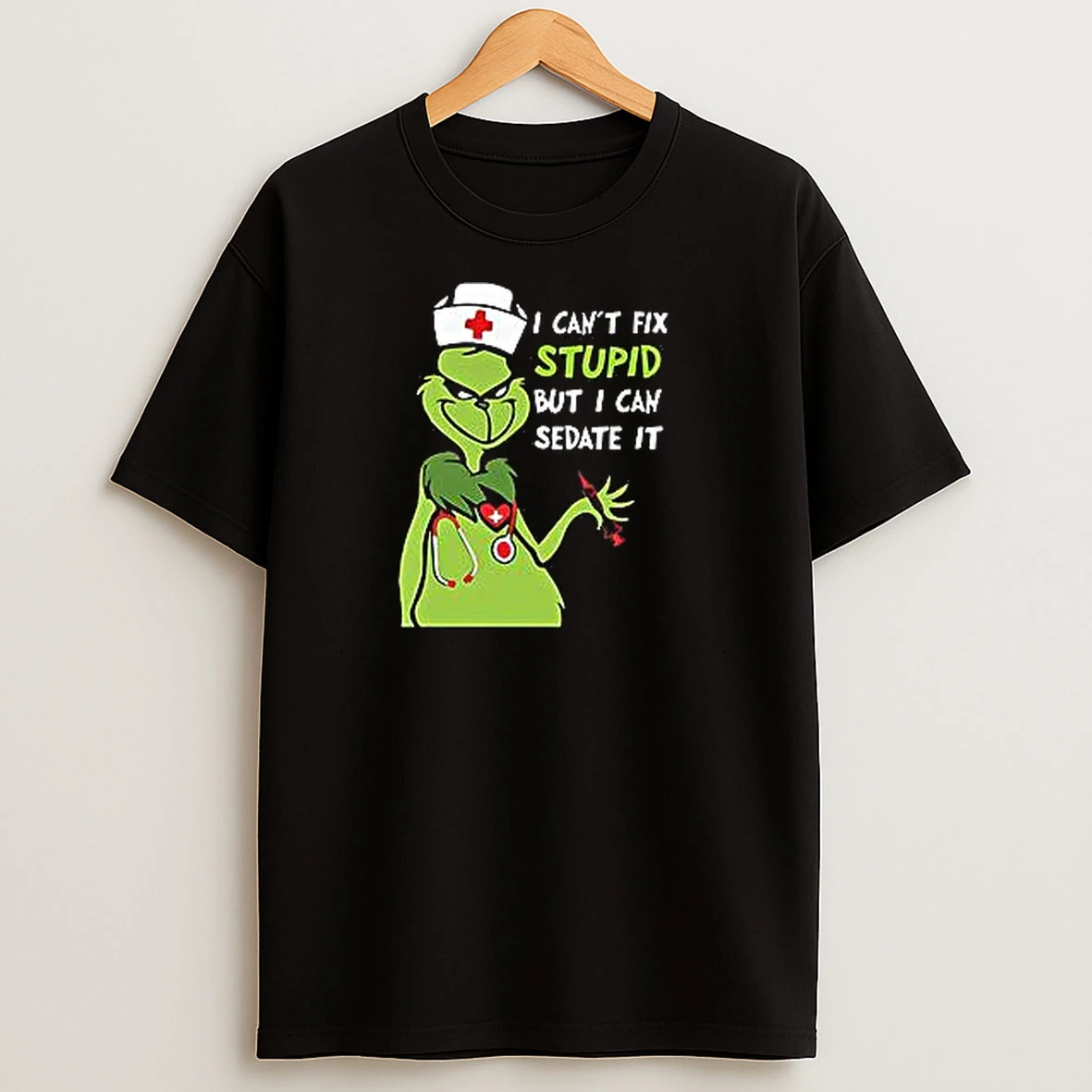Get Festive With Our Retro Grinch Perfect Holiday Christmas Attire T Shirts