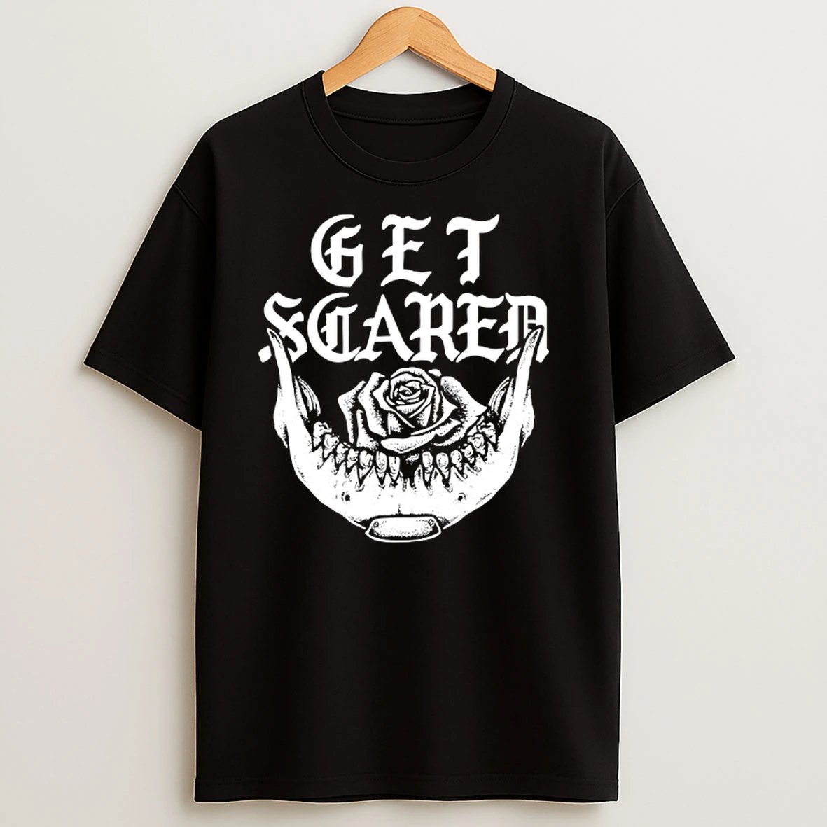 Get Scared Jawbone Graphic T Shirts