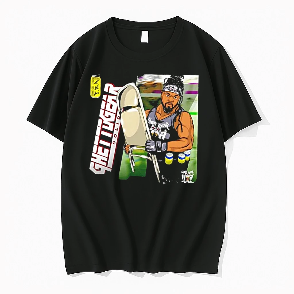 Ghetto Gear Solid Ggs Retro Steel Chair Shirts