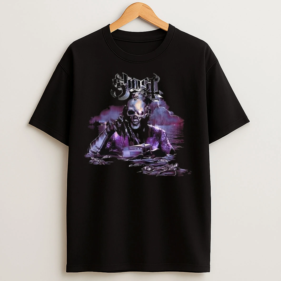 Ghost Boston 2025 Itin Long Sleve T Shirts