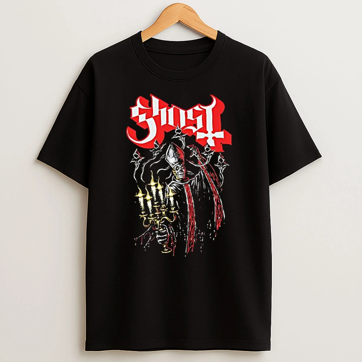 Ghost Haunted Candelabra Merchandise Shirts
