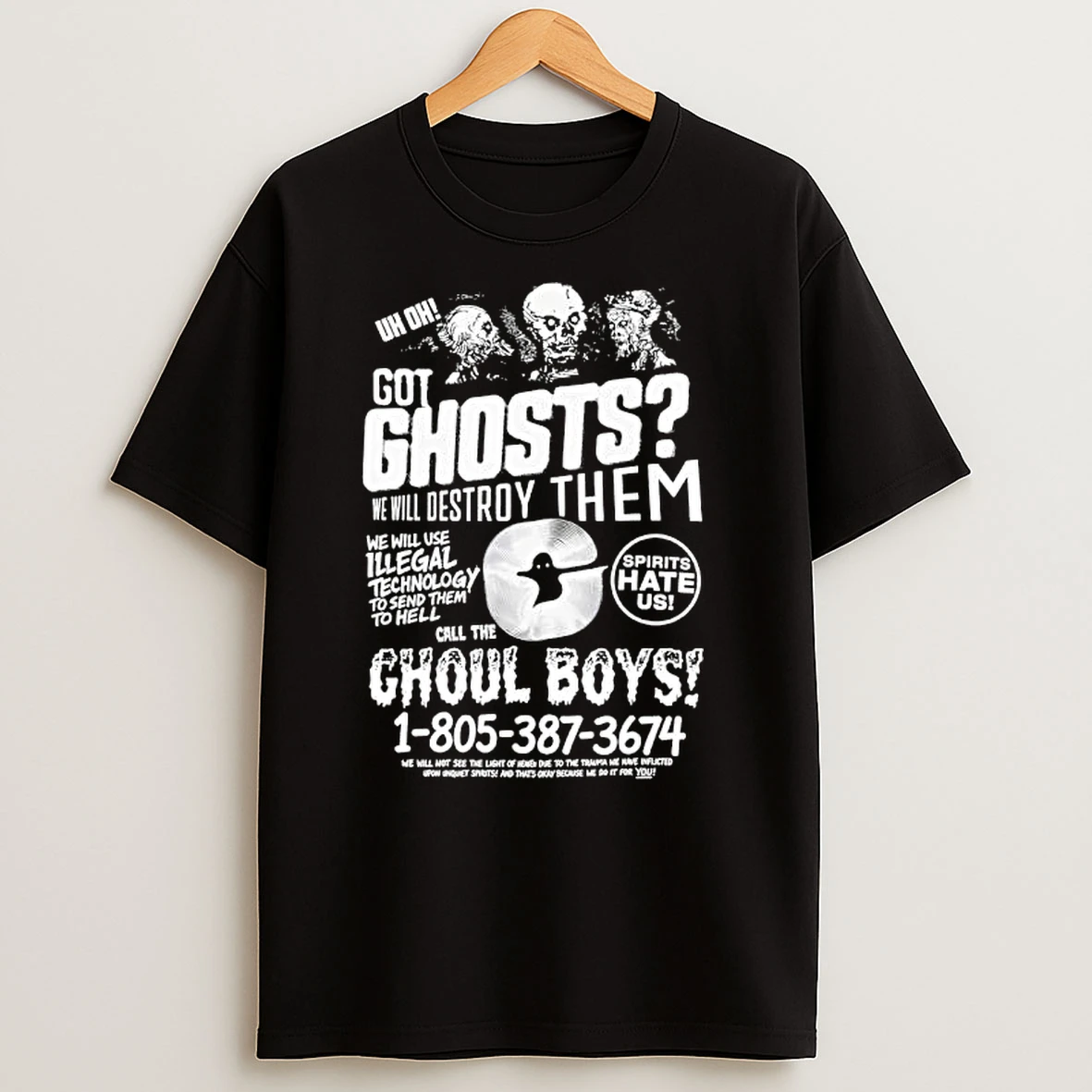 Ghoul Boys We Wil Destroy Them T Shirts