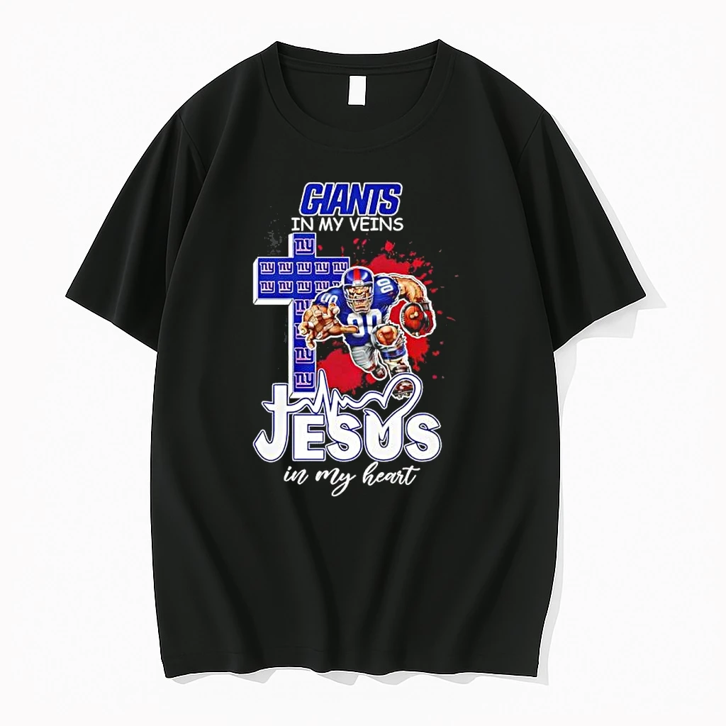 Giants In My Veins Jesus In My Heart Shirts