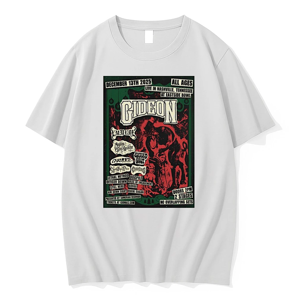 Gideon December 13 2025 In Nashville Tn At Eastside Bowl Shirts
