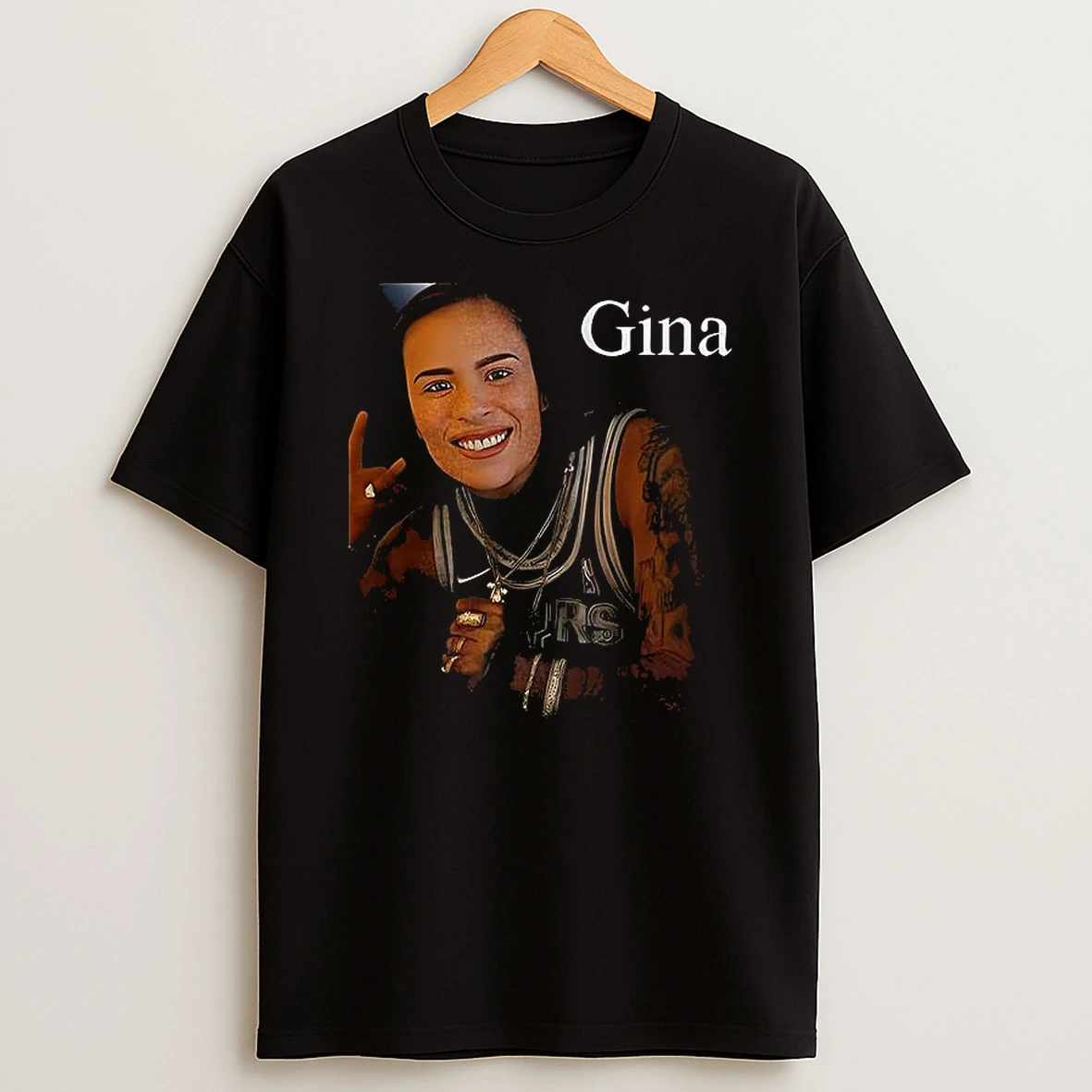 Gina Ortiz Jones Lakers Basketball Shirts