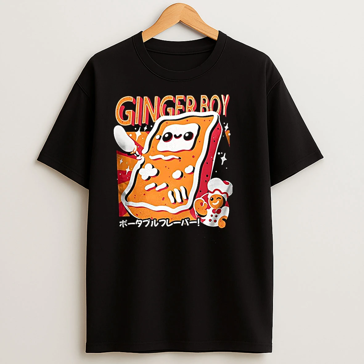 Gingerboy Gingerbread Handheld Game Console Christmas T Shirts