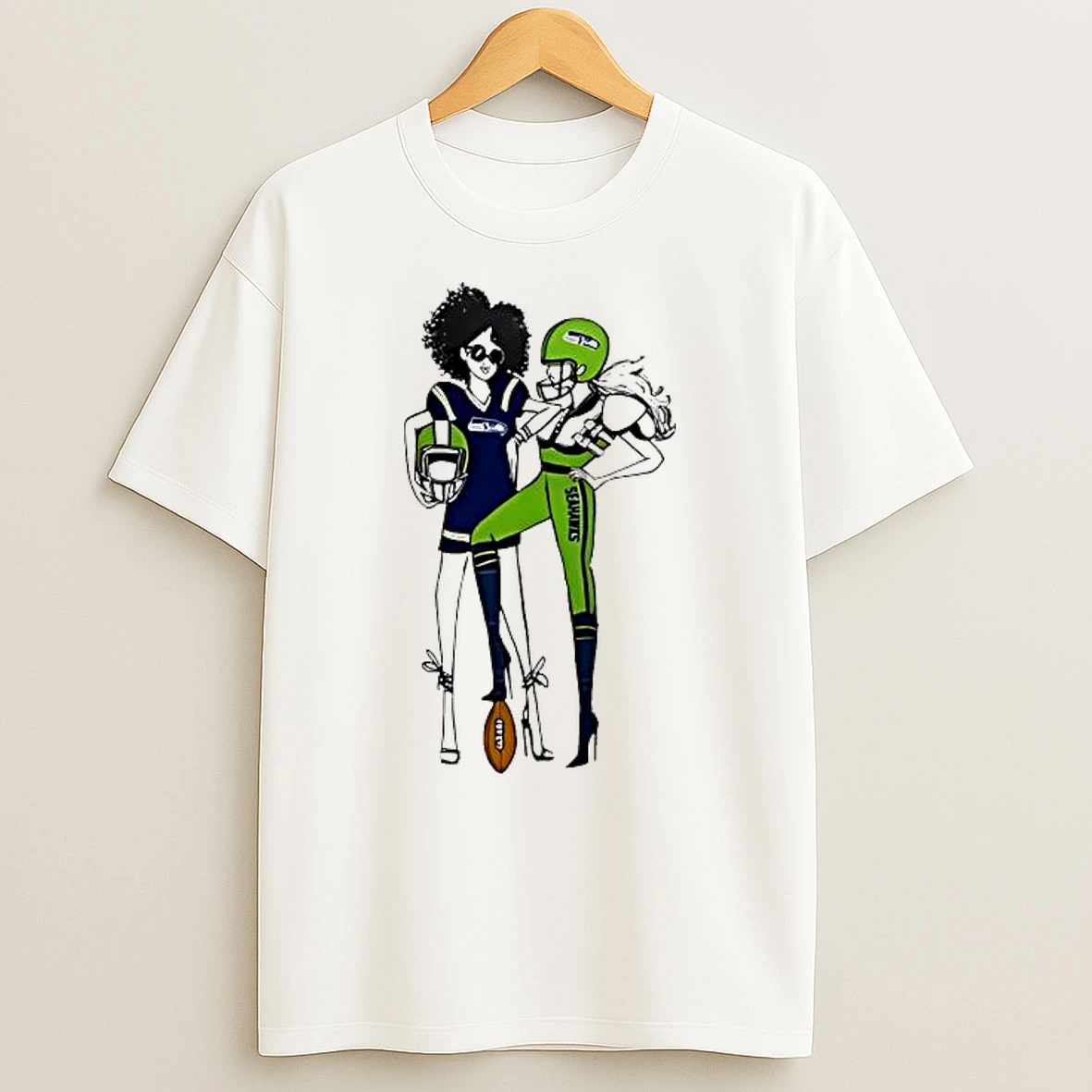 Girl Stylish Seattle Seahawks Shirts