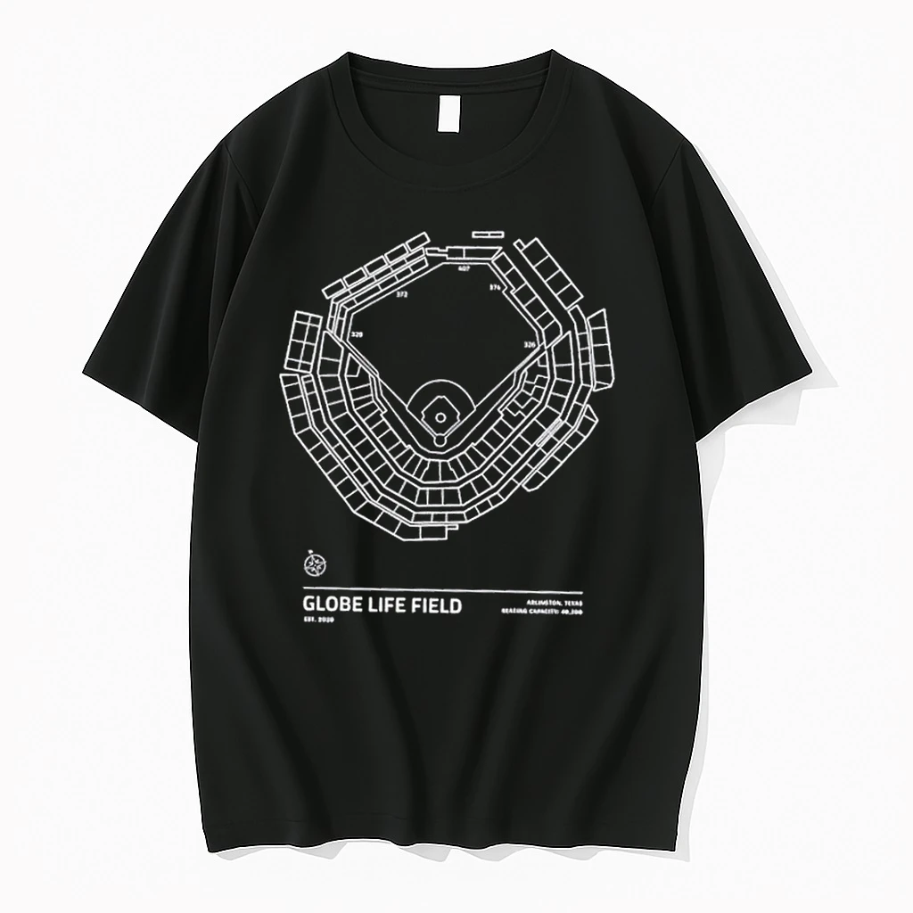 Globe Life Field Stadium Collection Arlington Texas Seating Capacity 40300 Shirts
