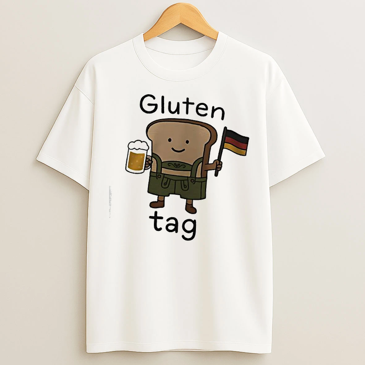 Gluten Tag Germany Flag T Shirts