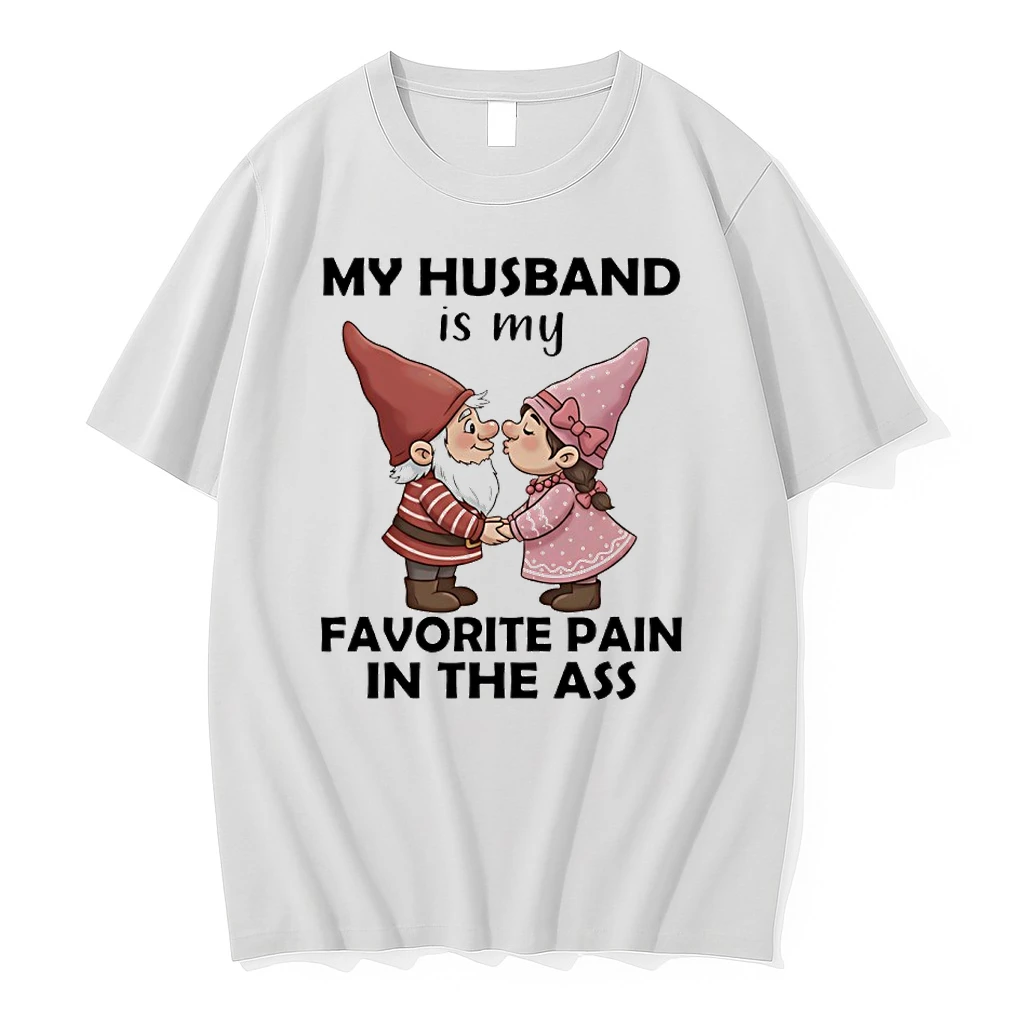 Gnome Christmas My Husband Is My Favorite Pain In The Ass Shirts