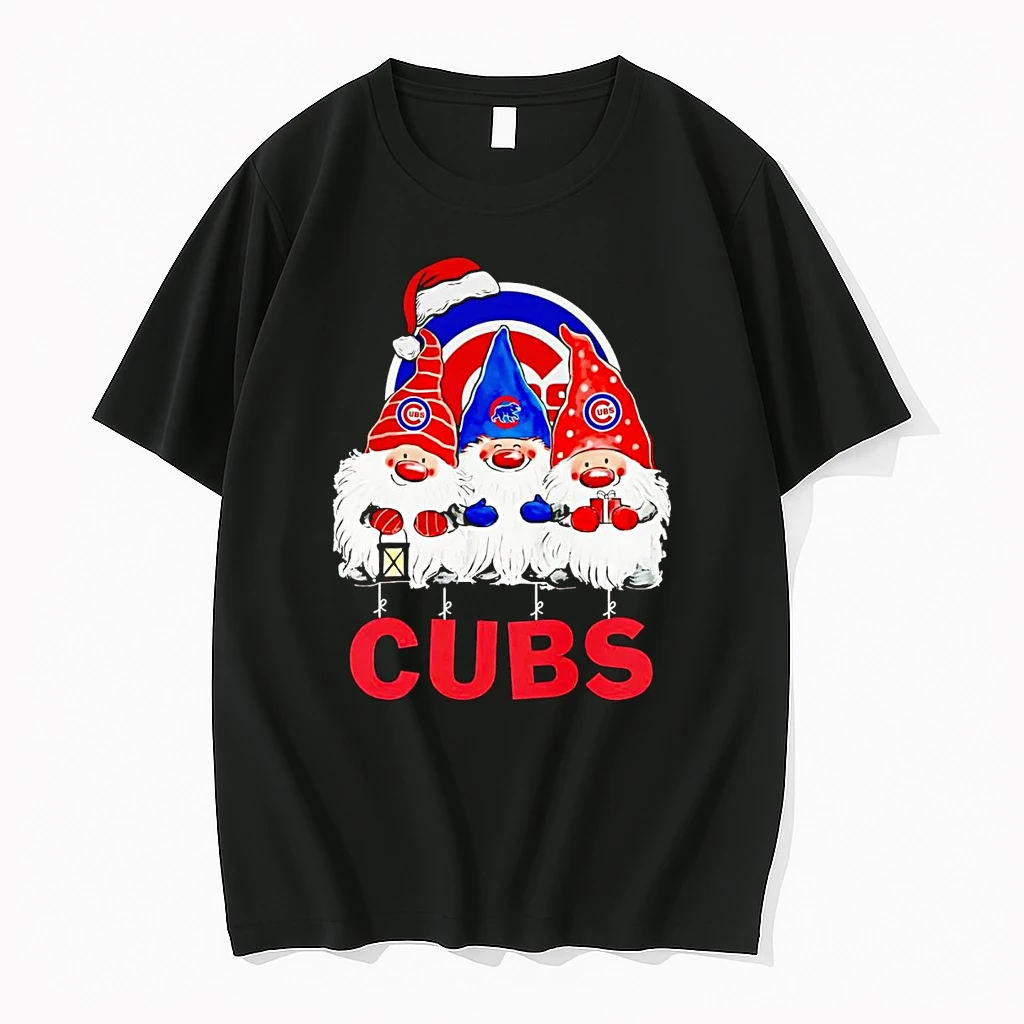 Gnomes Chicago Cubs Merry Christmas Shirts