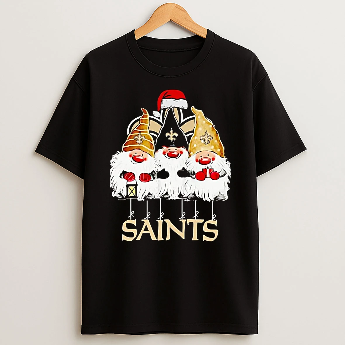 Gnomes New Orleans Saints Merry Christmas Shirts