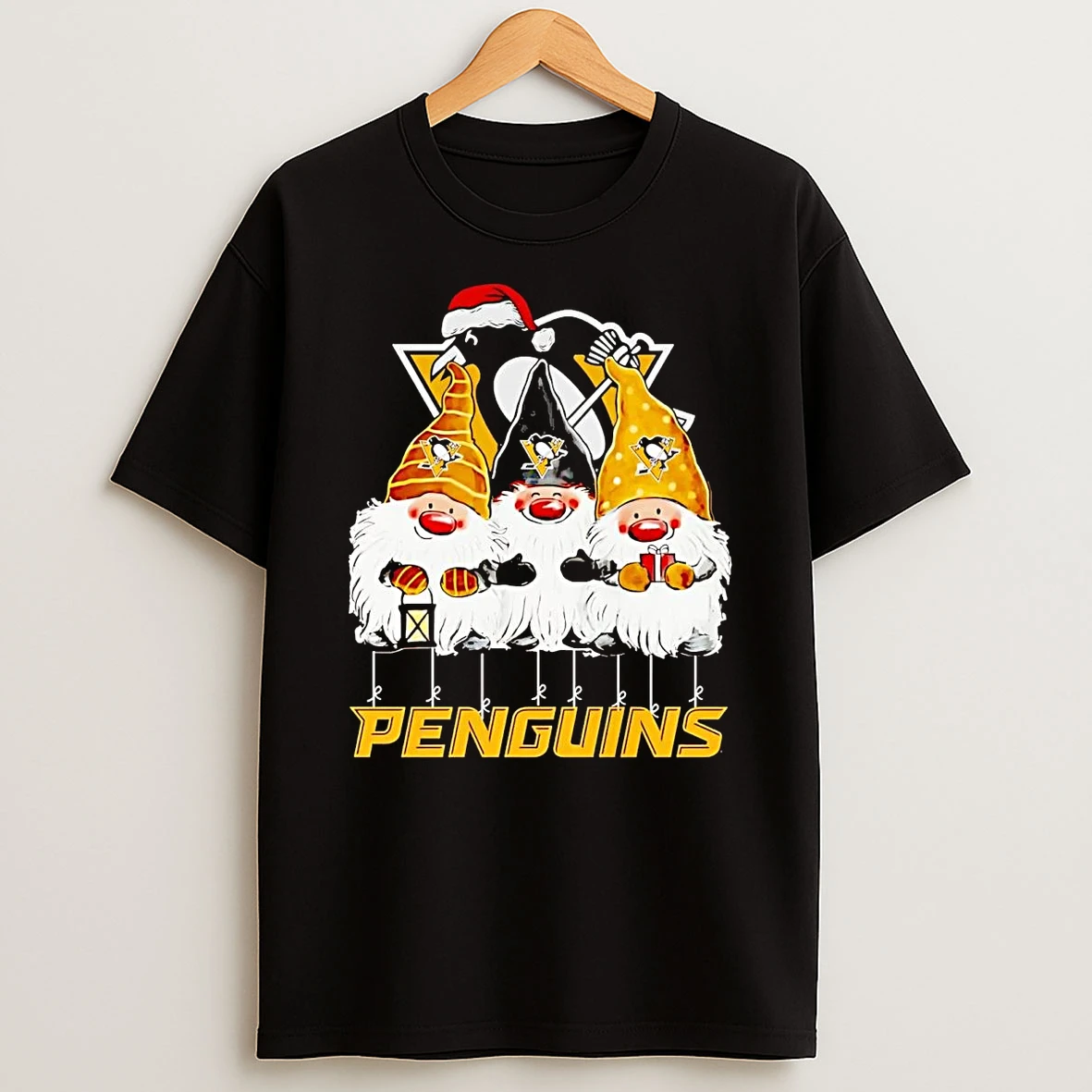 Gnomes Pittsburgh Penguins Merry Christmas Shirts
