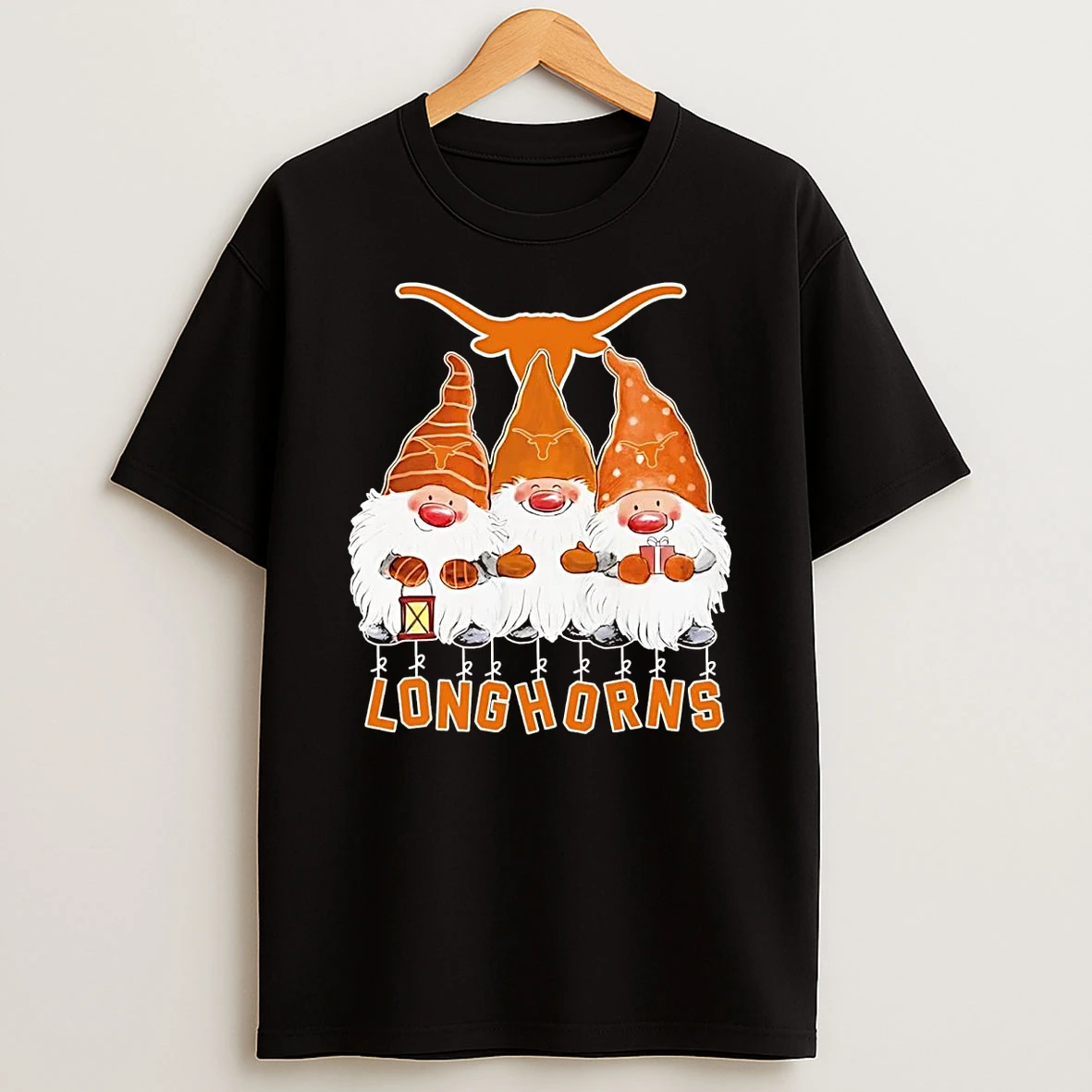 Gnomes Texas Longhorns Christmas Shirts
