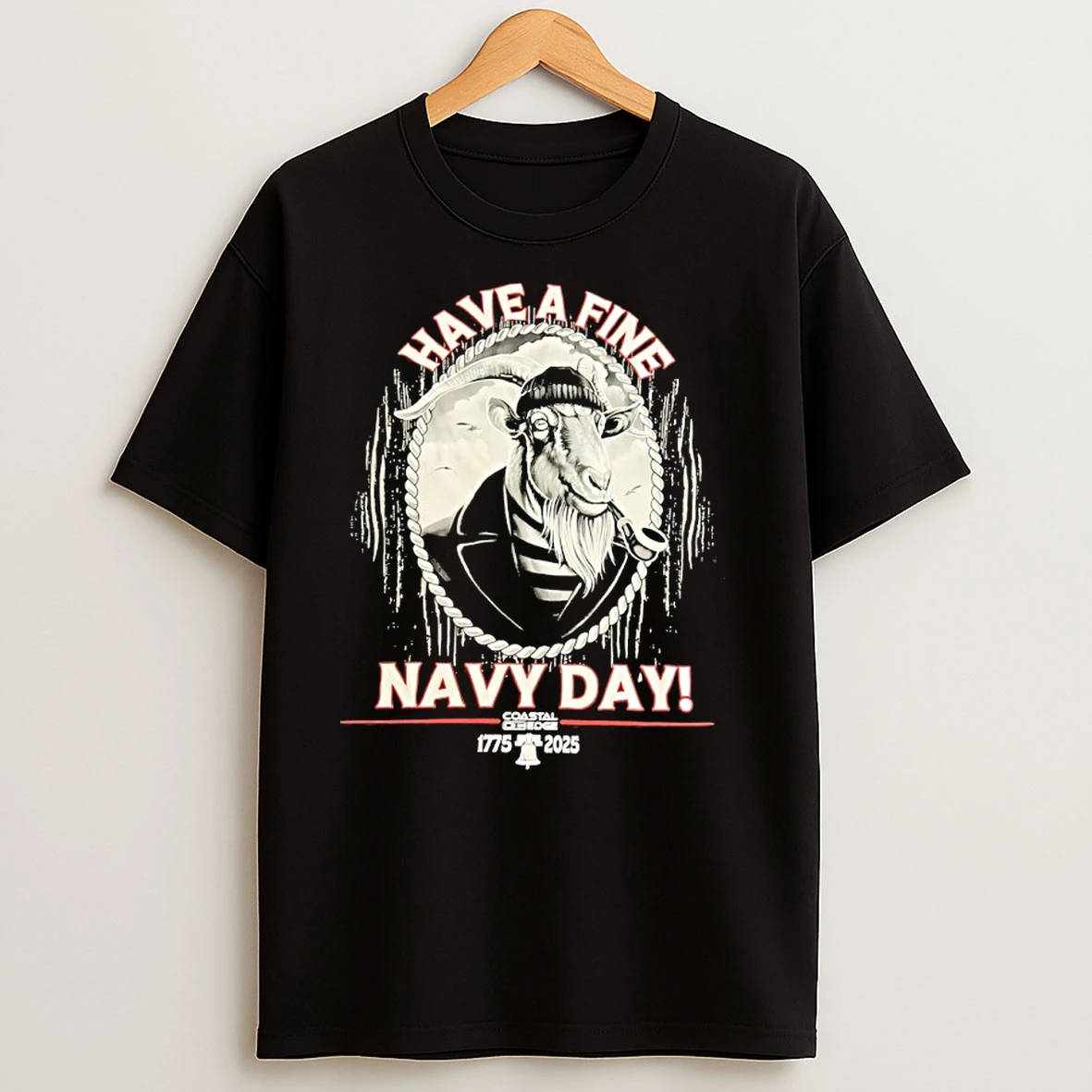Goat Phillies Have A Fine Navy Day 1775 2025 T Shirts