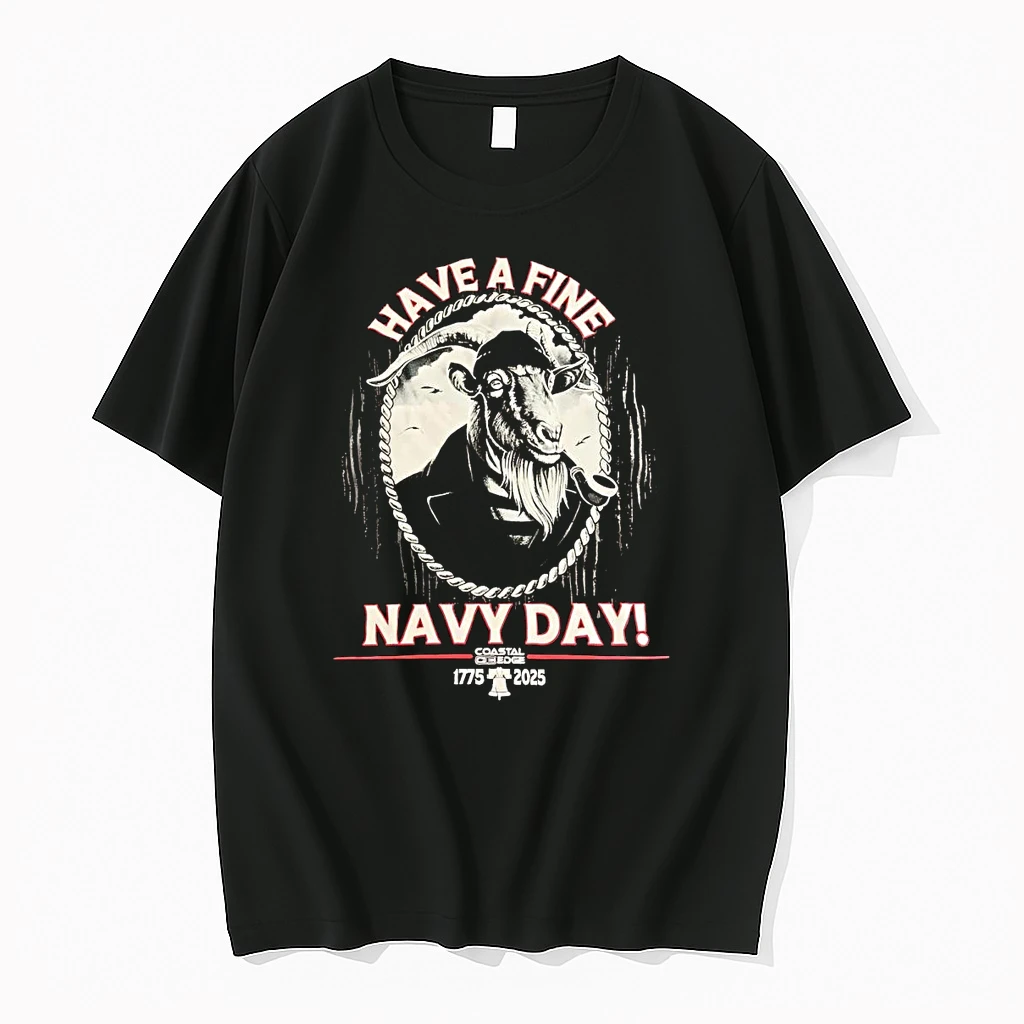 Goat Have A Fine Navy Day 1775 2025 Shirts