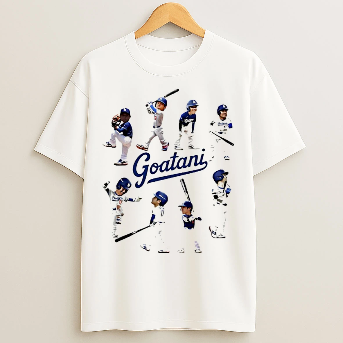 Goatani Shohei Ohtani Angeles Dodgers Player Natural Moment T Shirts