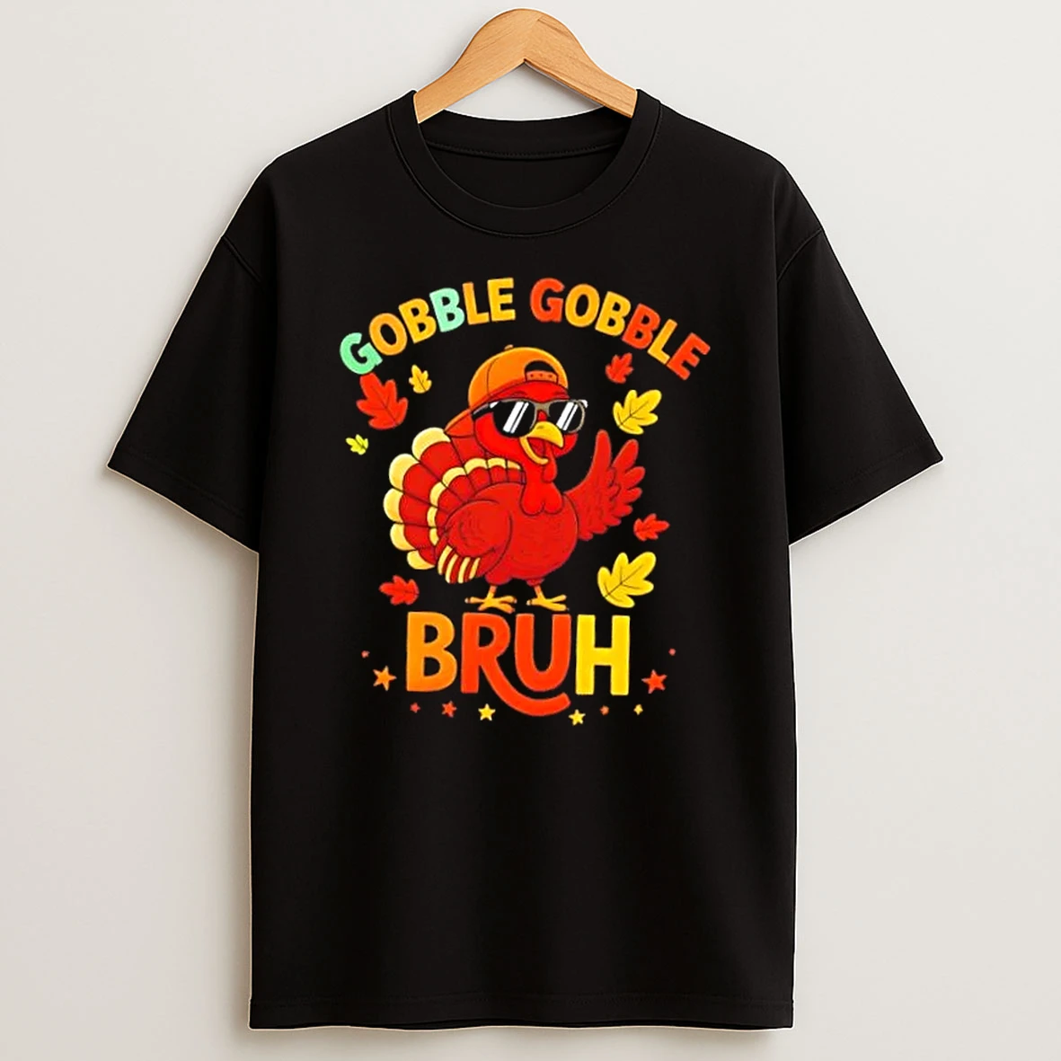Gobble Gobble Bruh Funny Cute Thanksgiving Shirts