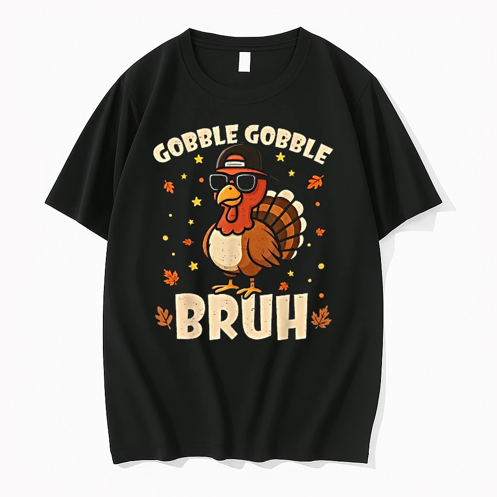 Gobble Gobble Bruh Thanksgiving Turkey Shirts