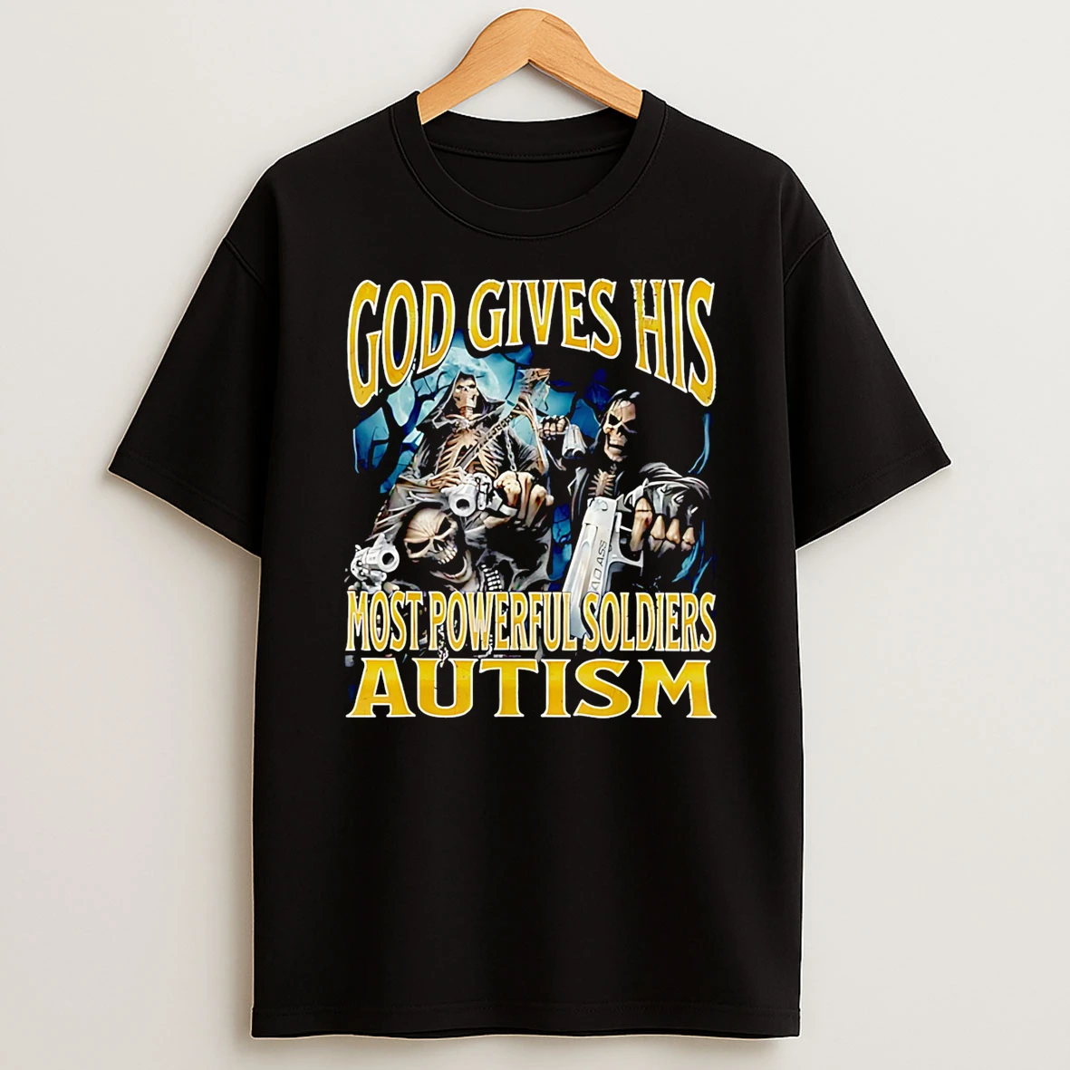 God Give His Most Powerful Soldiers Autism Shirts