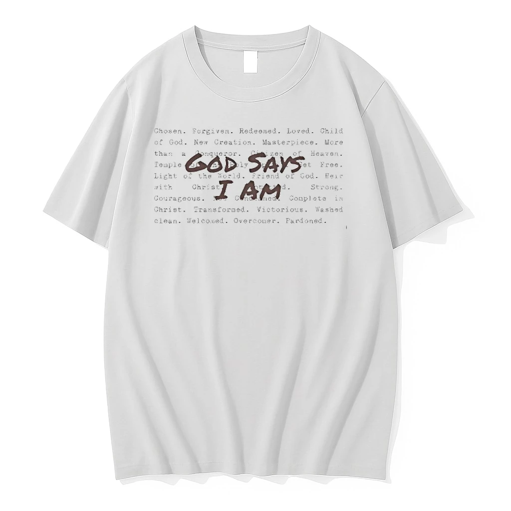 God Says I Am Christian Shirts